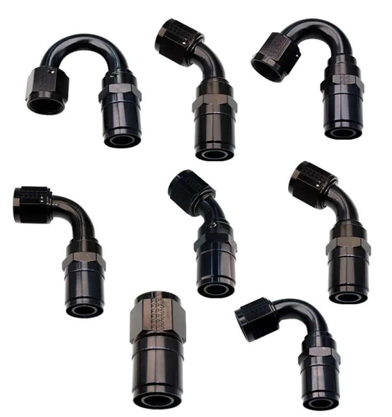 Fragola 4AN Race Rite Crimp On Hose End 90 Degree