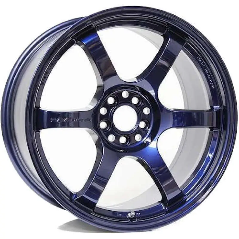Gram Lights 57DR 18x9.5 +38 5 114.3 Eternal Blue Pearl Wheel (Min Order Qty 20)