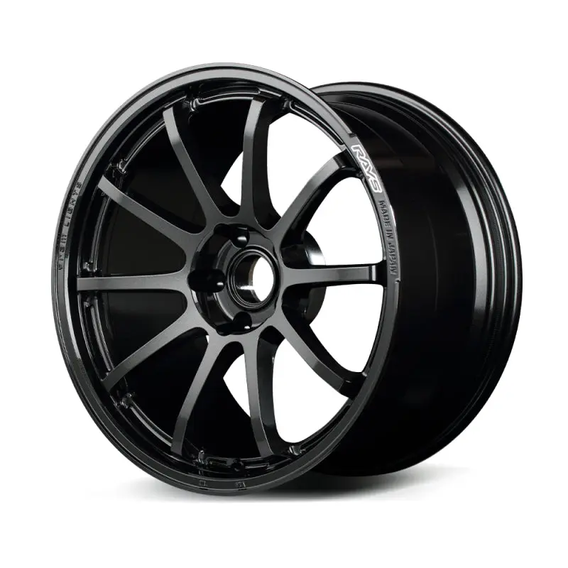 Gram Lights 57NR 18x9.5 +38 5 114.3 Glass Black Wheel