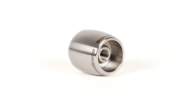 GrimmSpeed Stubby Shift Knob Stainless Steel (Raw) M12x1.25