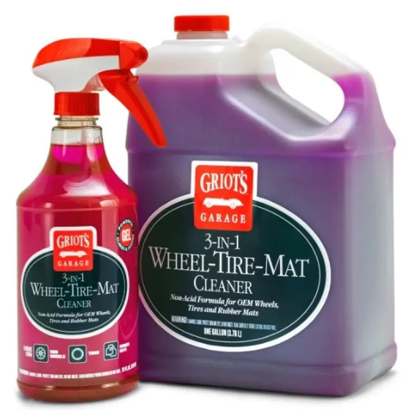 Griots 3 1 Wheel Tire Mat Cleaner 25 Ounces Griots Garage