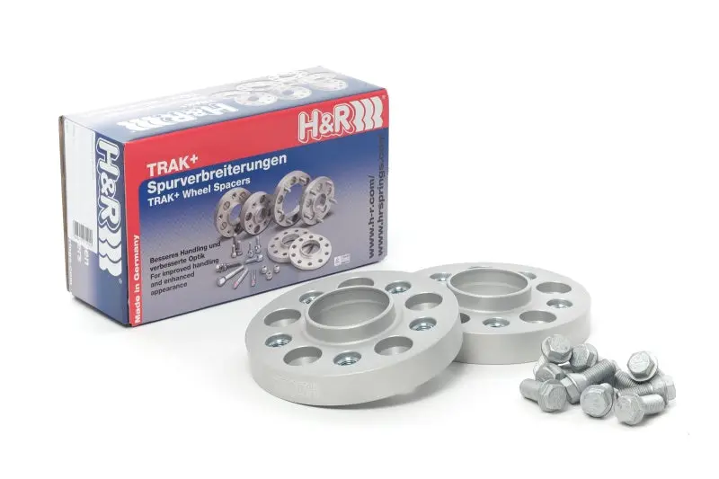 H&R Trak+ 25mm DRA Wheel Adaptor Bolt 5 112 Center Bore 66.5mm Bolt Thread 14x1.25 Hu0026R