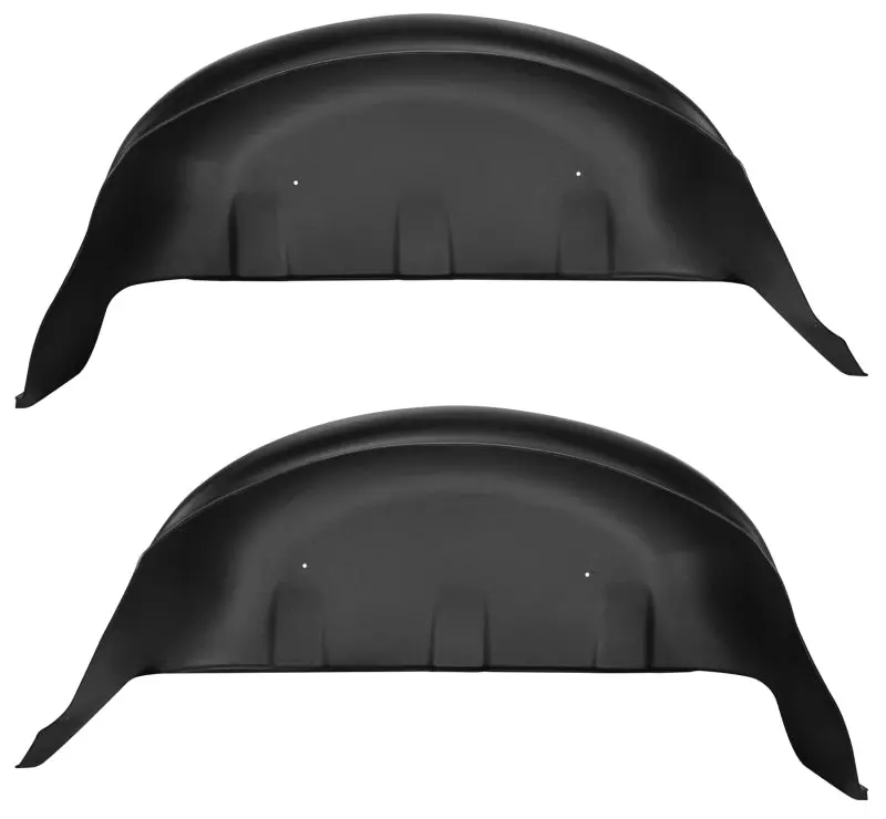 Husky Liners 2017 Ford F 250 Super Duty 2017 Ford F 350 Super Duty Black Rear Wheel Well Guards