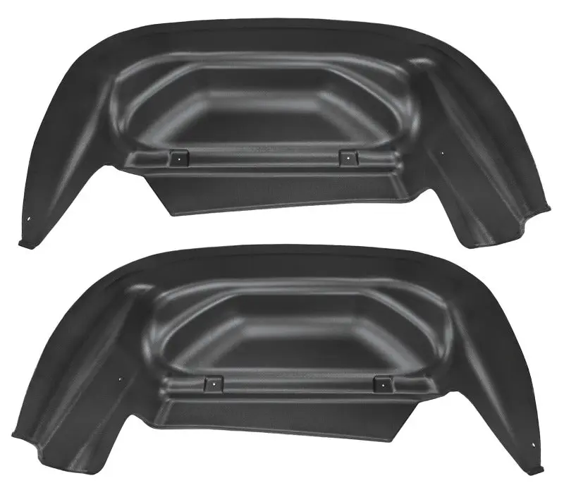 Husky Liners 14 15 Chevy GMC Silverado Sierra Black Rear Wheel Well Guards