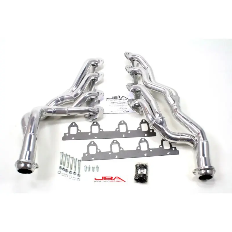 JBA 67 70 Ford Mustang 390 428 FE 1 3 4in 2 1 2in Primary Silver Ctd Tri Y Header