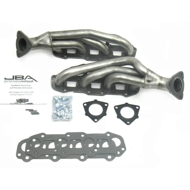 JBA 05 07 Toyota 4.7L V8 1 1 2in Primary Raw 409SS Cat4Ward Header