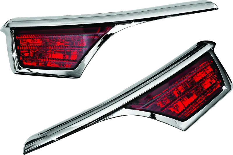 Kuryakyn L.E.D. Passenger Armrest Trim Turn Signal 06 17 GL1800 Chrome