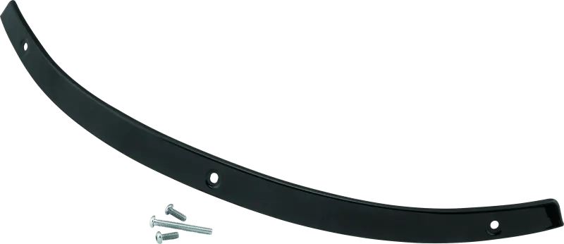 Kuryakyn Smooth Windshield Trim 14 Up Touring Gloss Black