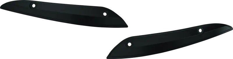 Kuryakyn Windshield Side Trims Gloss Black