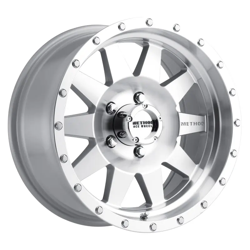 Method MR301 Standard 17x9 12mm Offset 5x5 94mm CB Machined Clear Coat Wheel Method Wheels