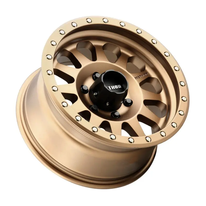 Method MR304 Double Standard 17x8.5 0mm Offset 6x5.5 108mm CB Method Bronze Wheel Method Wheels