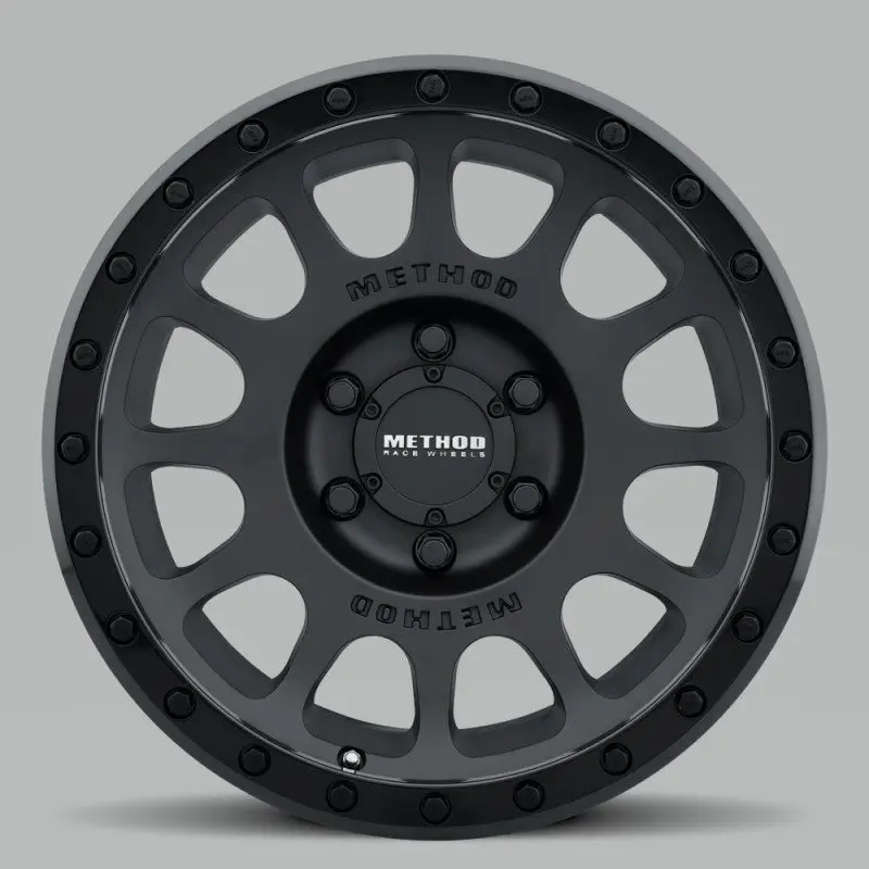 Method MR305 NV 18x9 12mm Offset 6x5.5 108mm CB Double Black Wheel Method Wheels