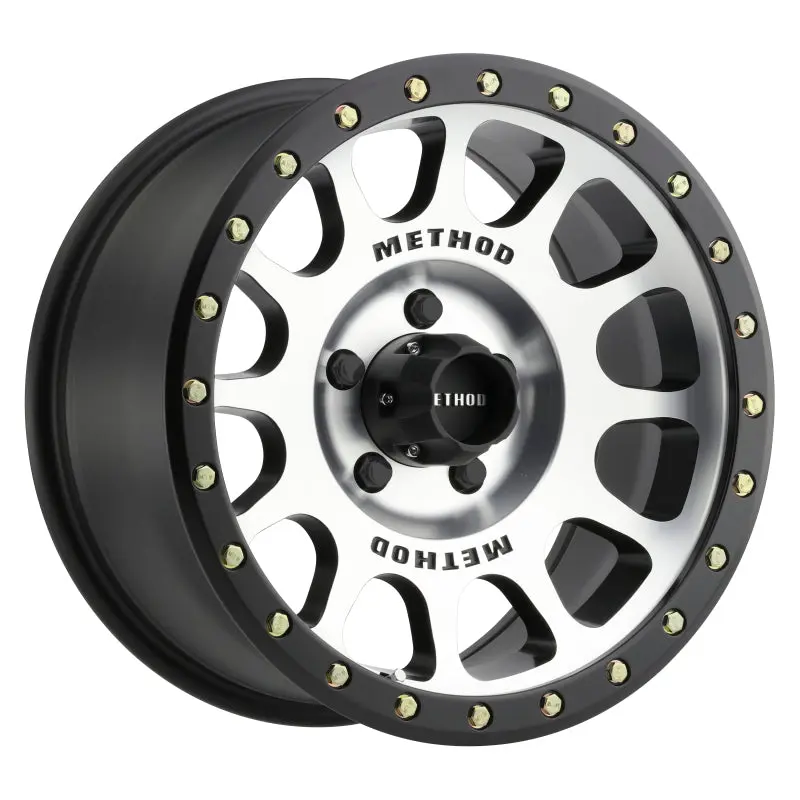 Method MR305 NV 18x9 +25mm Offset 5x150 116.5mm CB Machined Black Street Loc Wheel Method Wheels