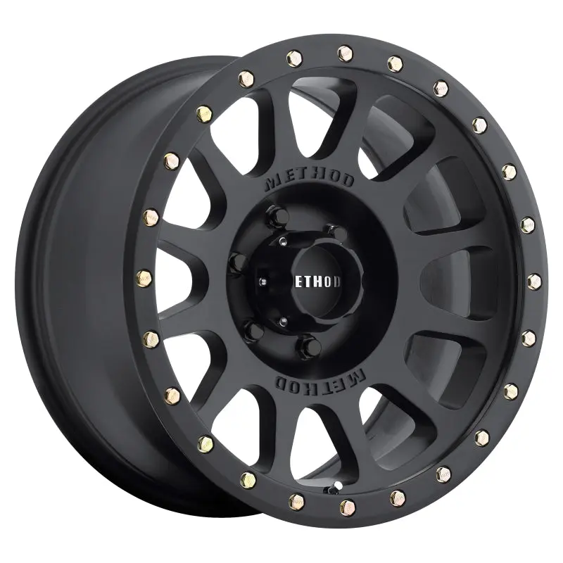 Method MR305 NV 20x9 +18mm Offset 6x5.5 108mm CB Matte Black Wheel Method Wheels