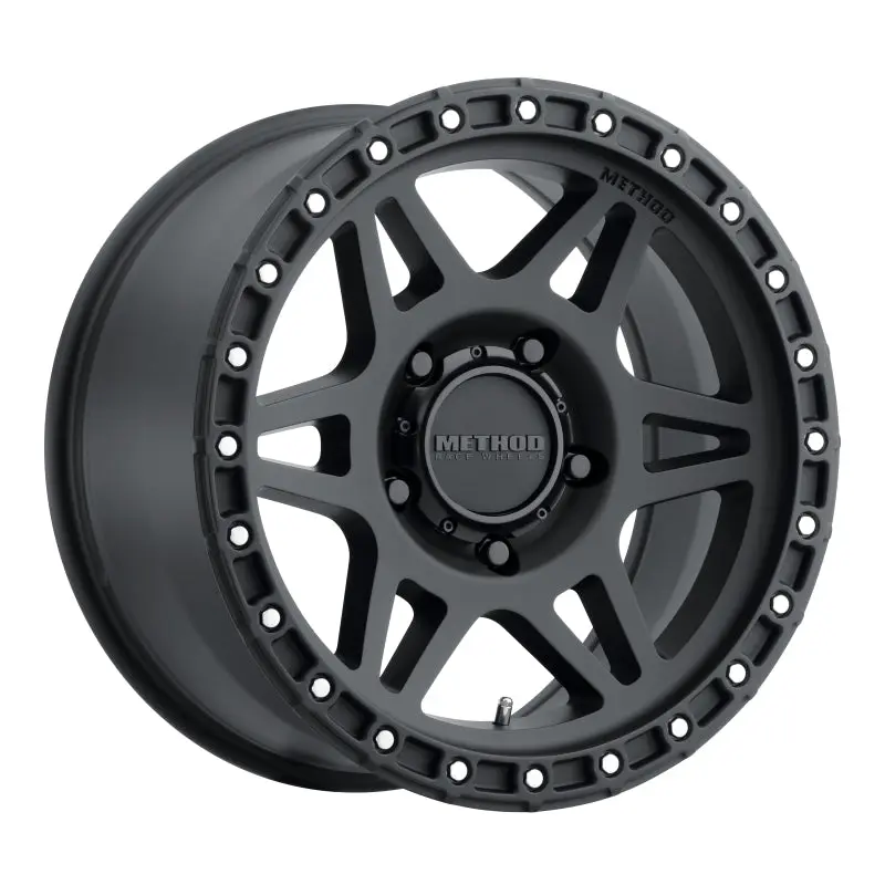 Method MR312 17x9 12mm Offset 5x5 71.5mm CB Matte Black Wheel Method Wheels