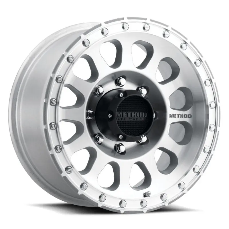 Method MR315 17x8.5 0mm Offset 8x180 130.81mm CB Machined Clear Coat Wheel Method Wheels