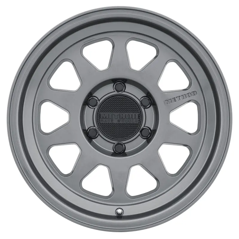 Method MR316 17x8.5 0mm Offset 6x135 87mm CB Gloss Titanium Wheel Method Wheels