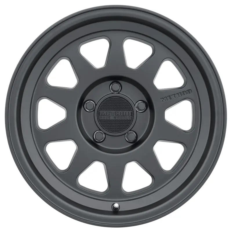 Method MR316 18x9 +18mm Offset 5x150 110.5mm CB Matte Black Wheel Method Wheels