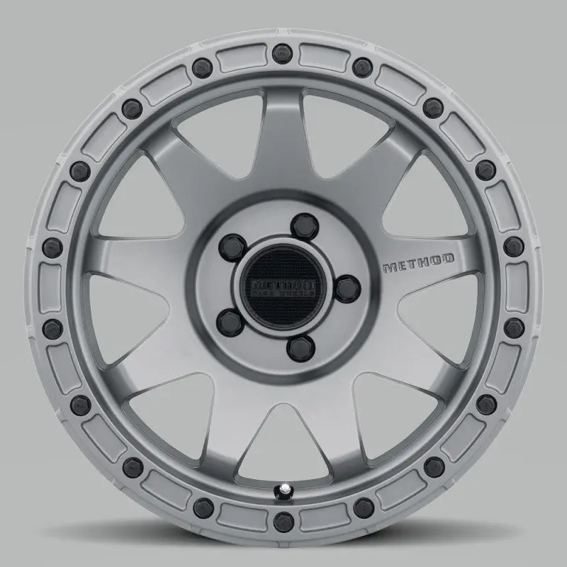 Method MR317 17x8.5 0mm Offset 5x5 71.5mm CB Matte Black Wheel Method Wheels