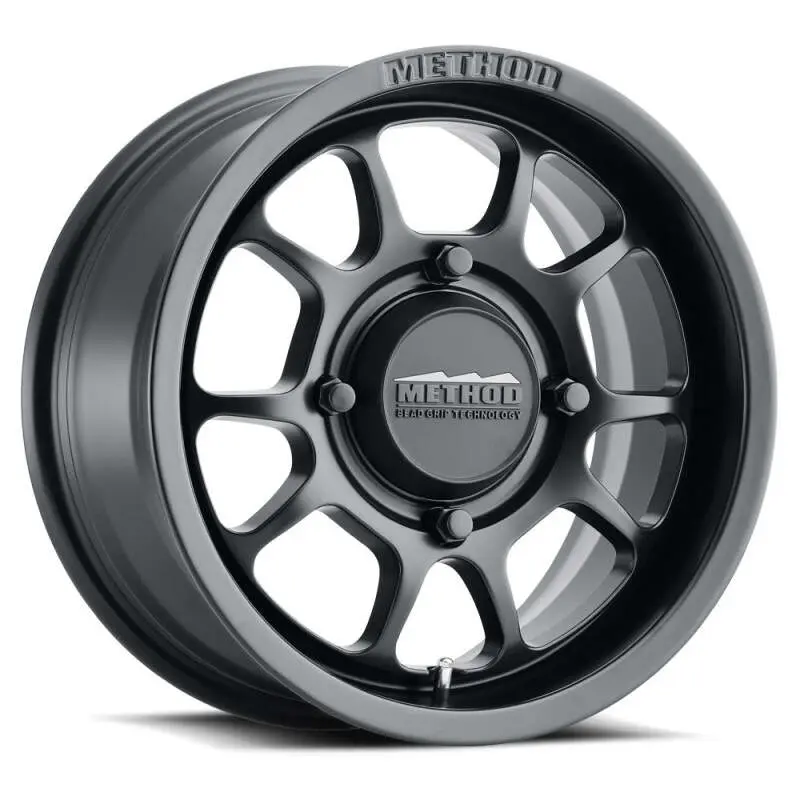 Method MR409 Bead Grip 15x10 5+5 0mm Offset 6 x 139.7 78.3mm CB Matte Black Wheel Method Wheels