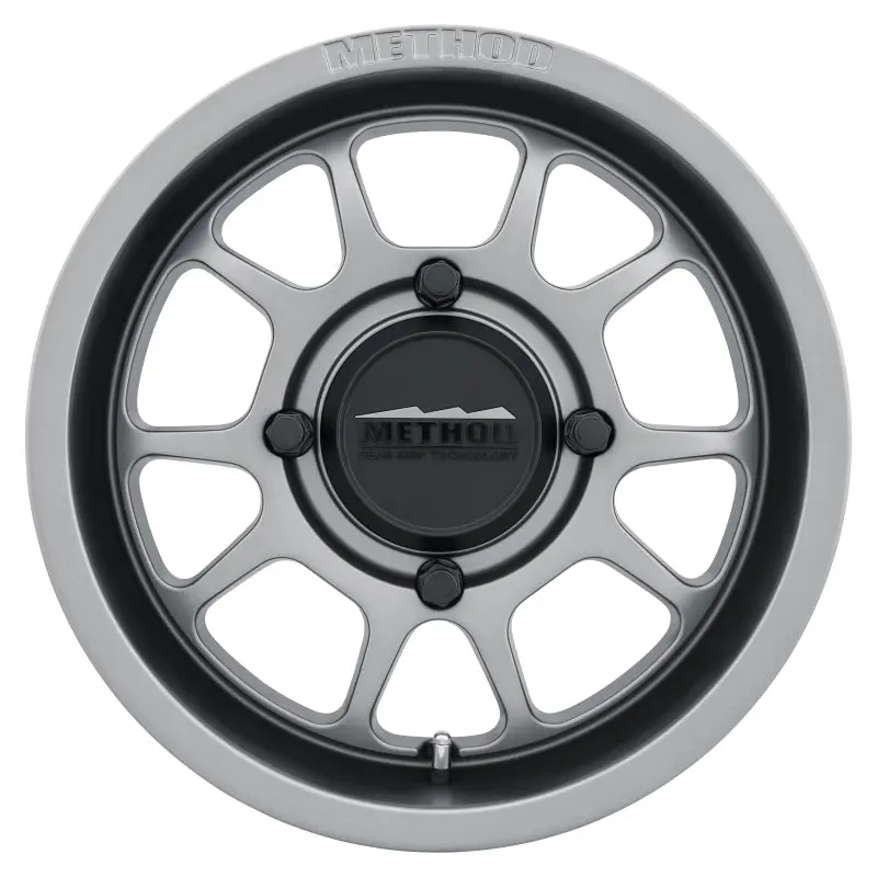 Method MR409 Bead Grip 15x7 5+2 38mm Offset 4x156 132mm CB Steel Grey Wheel Method Wheels
