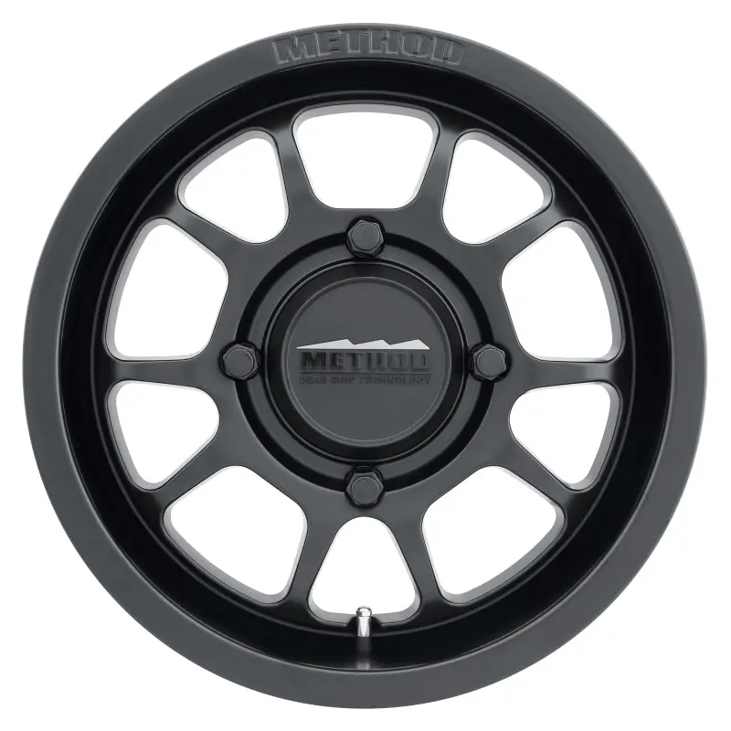 Method MR409 Bead Grip 15x8 4+4 0mm Offset 4x156 132mm CB Matte Black Wheel Method Wheels