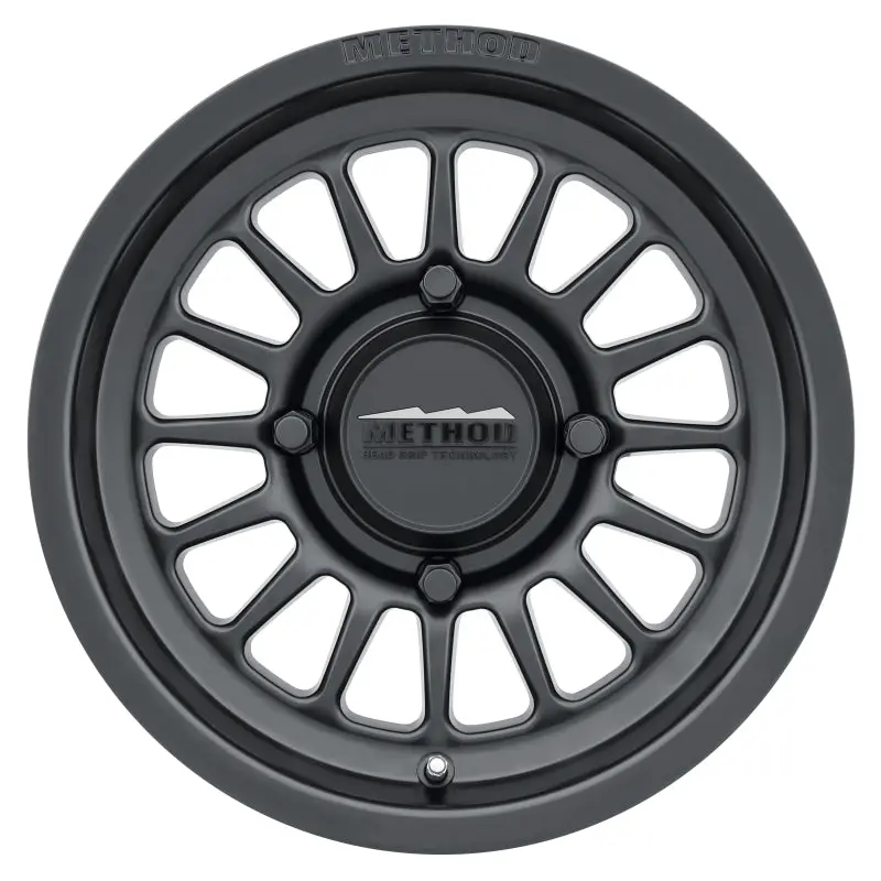Method MR411 Bead Grip 15x7 4+3 13mm Offset 4x136 106.25mm CB Matte Black Wheel Method Wheels