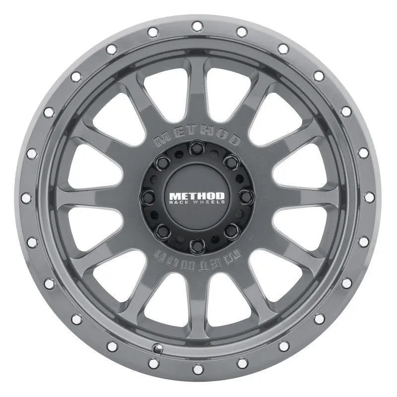 Method MR605 NV 20x10 24mm Offset 8x170 124.9mm CB Gloss Titanium Wheel Method Wheels