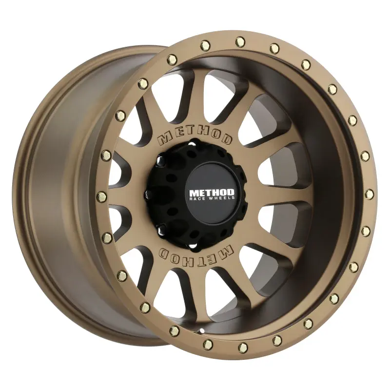 Method MR605 NV 20x12 52mm Offset 8x6.5 121.3mm CB Method Bronze Wheel Method Wheels