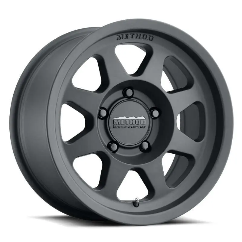 Method MR701 16x6.5 90mm Offset 6x180 138.9mm CB Matte Black Wheel Method Wheels