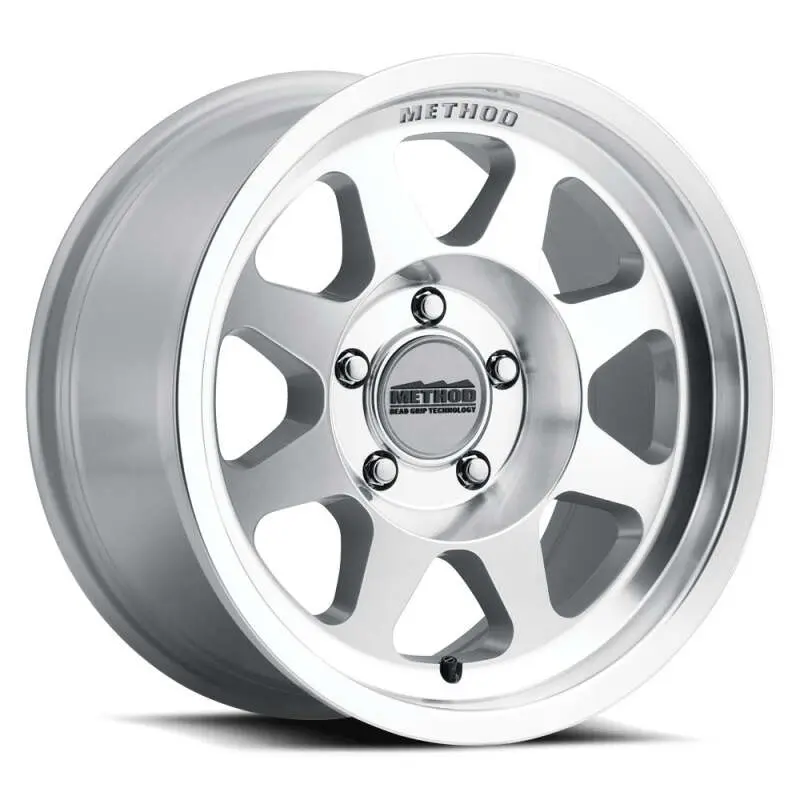Method MR701 Bead Grip 17x8.5 0mm Offset 6x5.5 106.25mm CB Machined Clear Coat Wheel Method Wheels