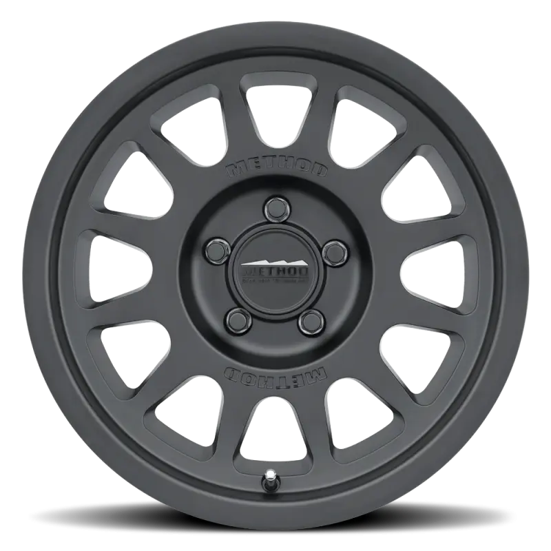 Method MR703 17x8.5 0mm Offset 5x5 71.5mm CB Matte Black Wheel Method Wheels