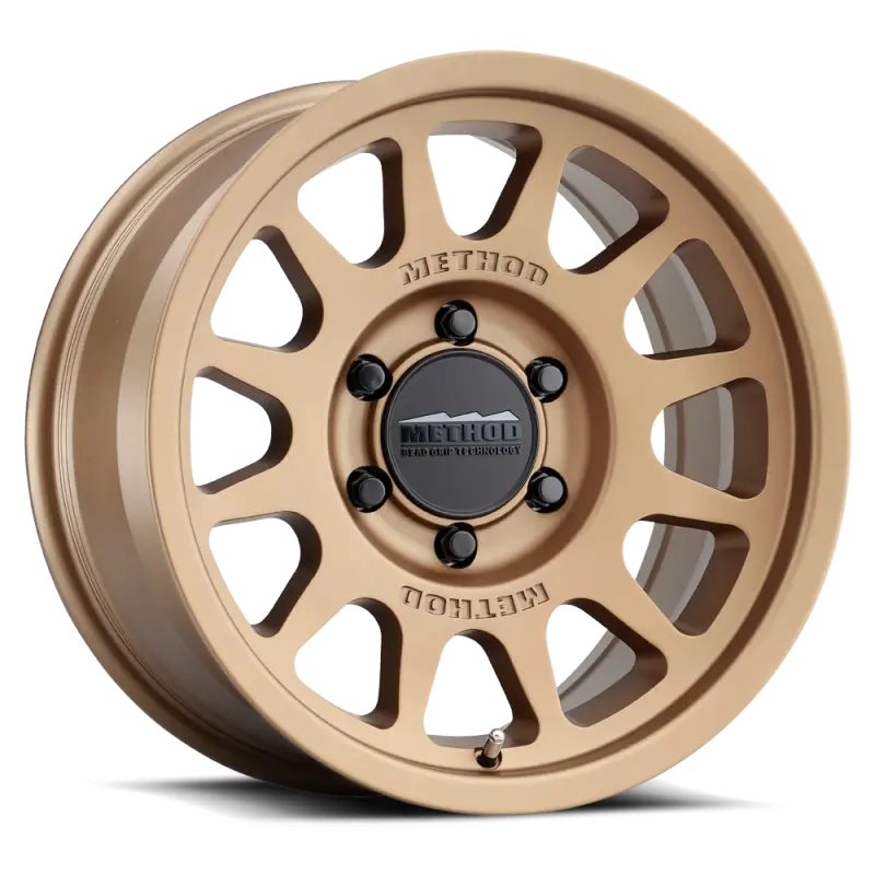 Method MR703 17x8.5 0mm Offset 6x5.5 106.25mm CB Method Bronze Wheel Method Wheels