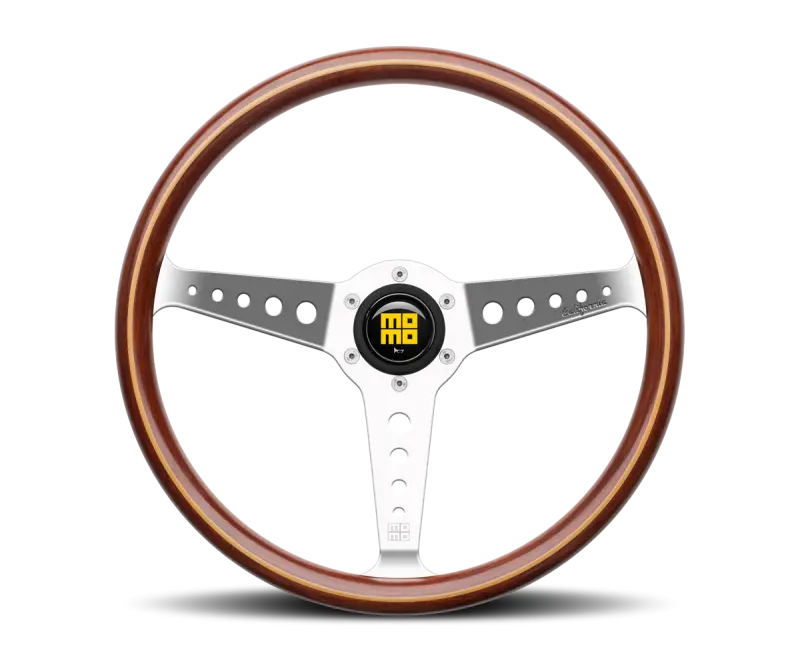Momo California Wood Steering Wheel 360 mm Mahogany Wood Pol Spokes