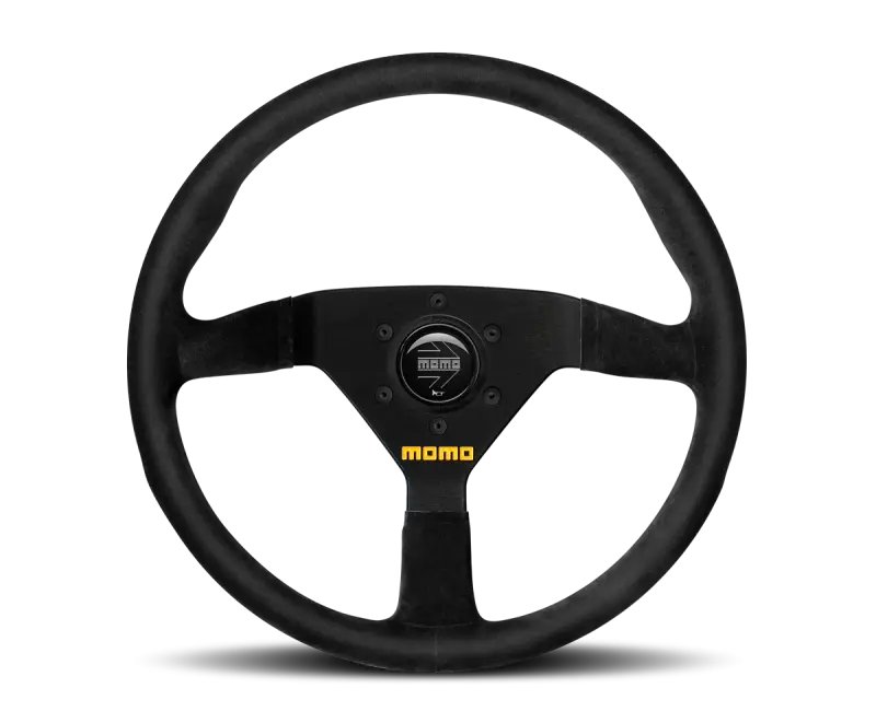 Momo MOD78 Steering Wheel 320 mm Black Leather Black Spokes