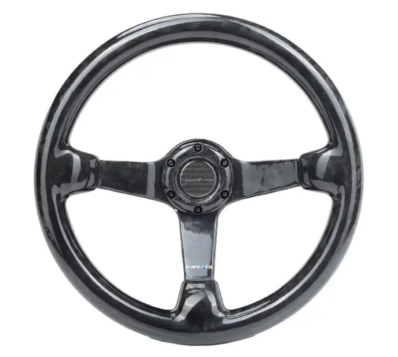 NRG Forged Carbon Fiber Steering Wheel (350mm 3in. Deep)