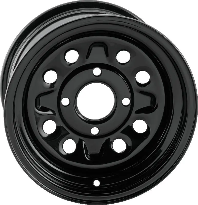 QuadBoss Steely Wheel 12X7 4+3 4 110