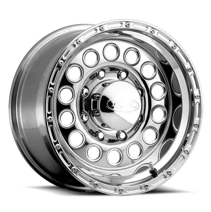 Raceline 887 Rock Crusher 16x8in 8x165.1 BP 20mm Offset 130.81mm Bore Polished Wheel