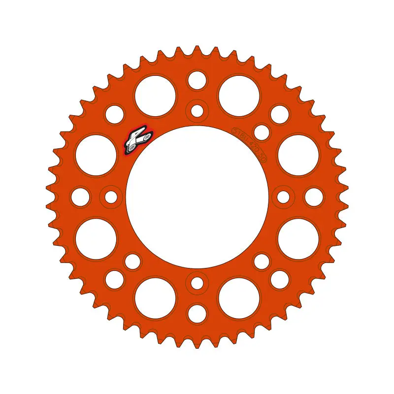 Renthal 2025 KTM 65 Rear Chain Wheel Orange 420 48GP Teeth