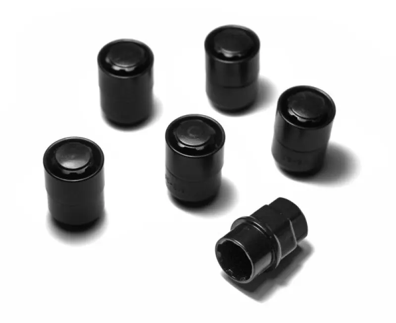 Rugged Ridge Five Piece Wheel Lock Set 1 2 20 Thread Black