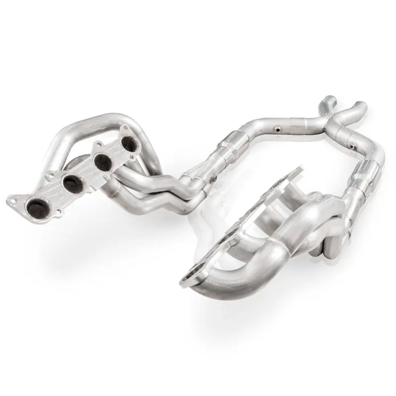 Stainless Power 2011 14 Mustang GT Headers 1 7 8in Primaries High Flow Cats 3in X Pipe Stainless Works