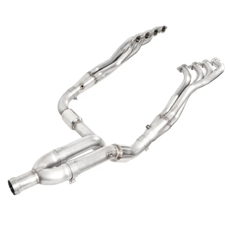 Stainless Works 2007 13 Chevy Silverado GMC Sierra Headers 1 7 8in Primaries High Flow Cats Y Pipe