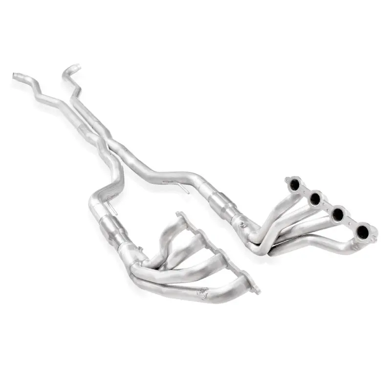 Stainless Works 2014 16 Chevy SS 6.2L Headers 1 7 8in Primaries 3in X Pipe High Flow Cats Factory