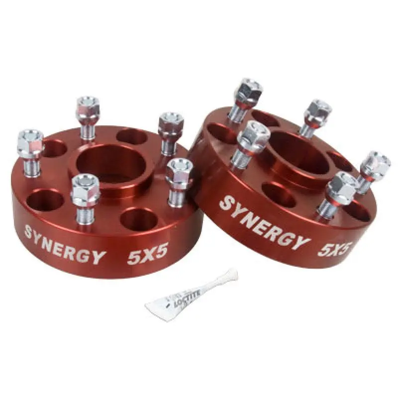 Synergy Hub Centric Wheel Spacers 6x5.5 1.50in Width M12x1.50 Stud Size Synergy Mfg