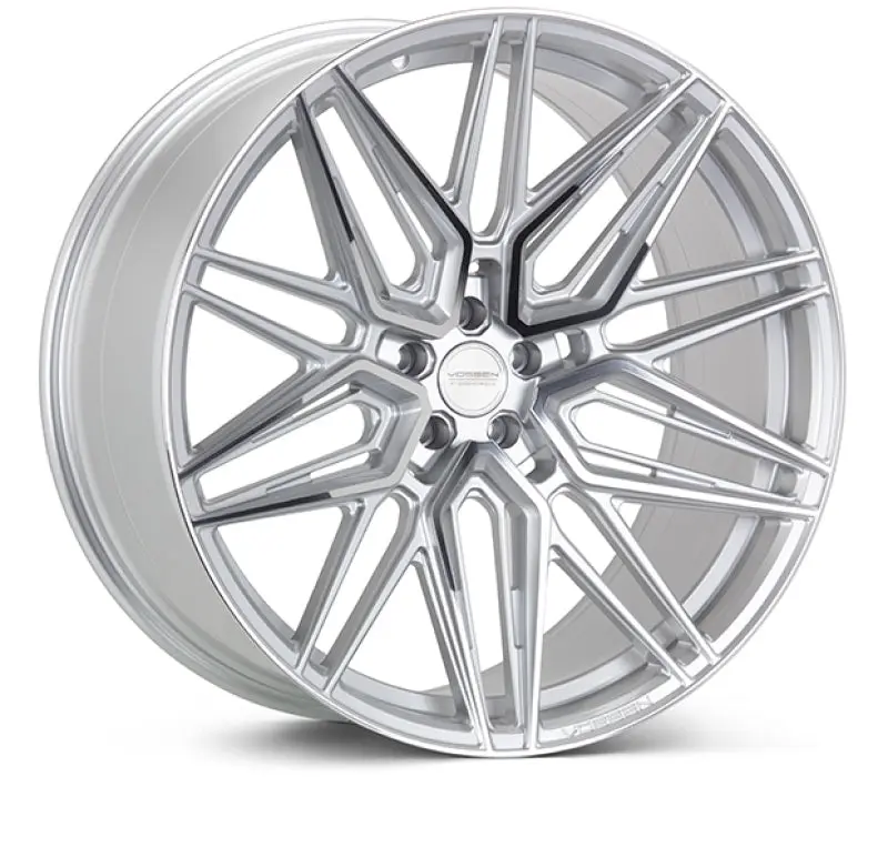 Vossen HF 7 22x10.5 5x112 ET8 Super Deep Face 66.5 Silver Polished Wheel