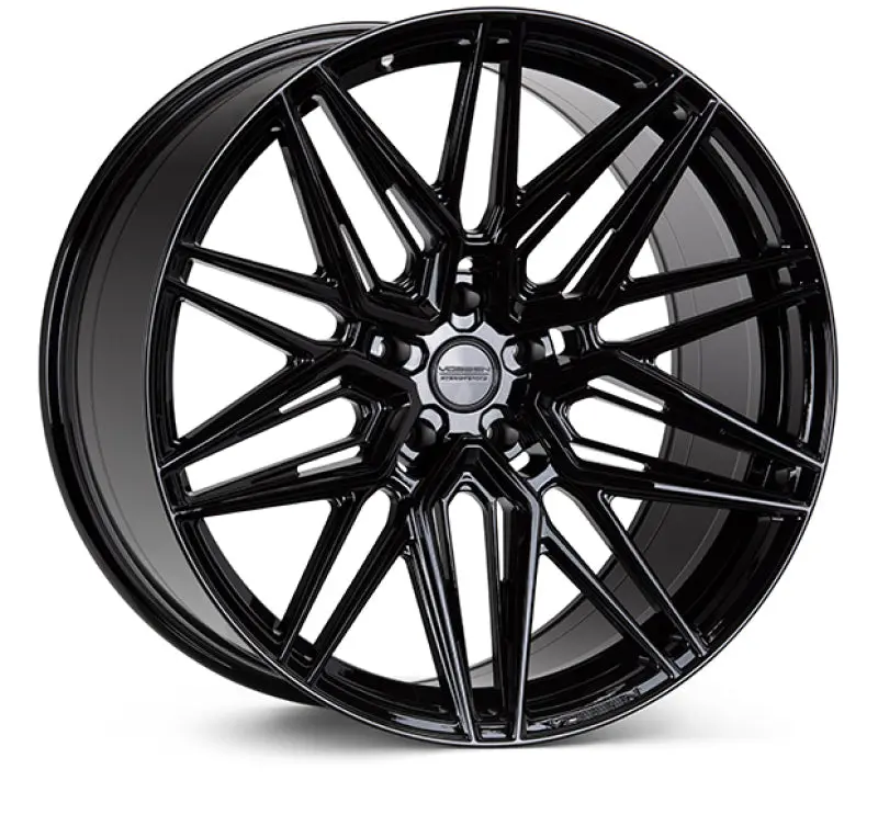 Vossen HF 7 22x10.5 5x114.3 ET32 Deep Face 73.1 Gloss Black Wheel