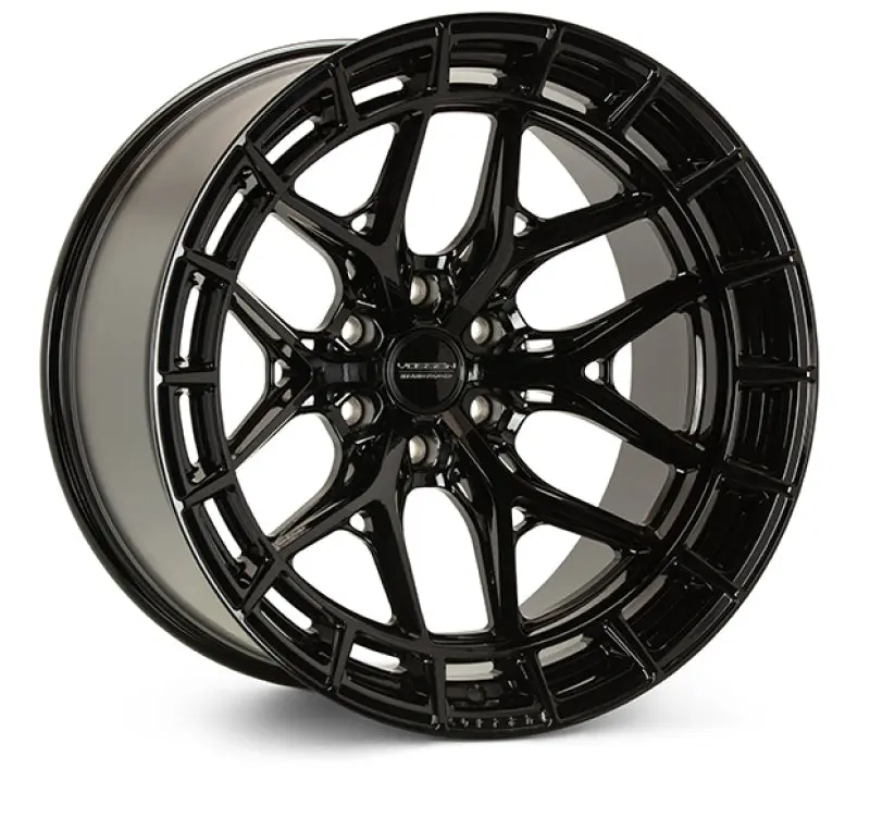 Vossen HFX 1 22x10.5 5x120 ET38 Deep 72.56 CB Gloss Black Wheel