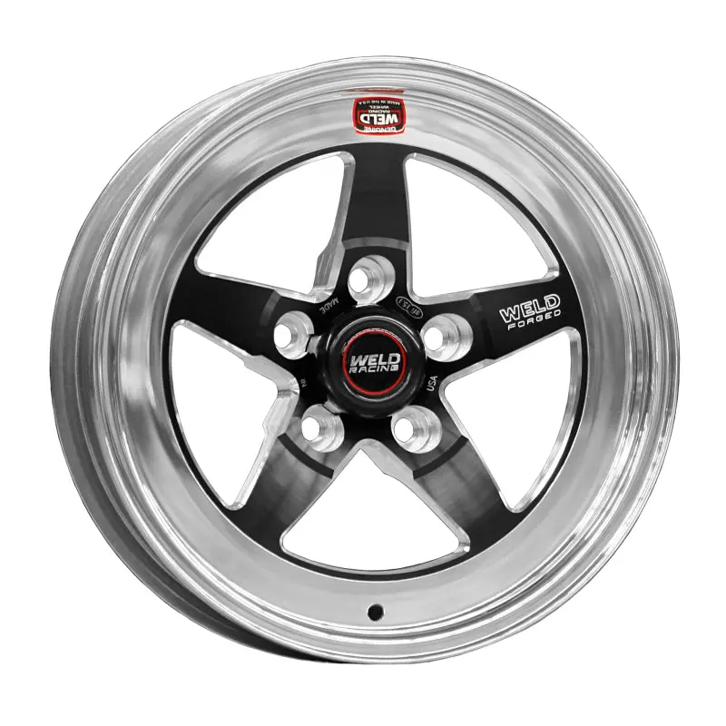 Weld S71 15x10 5x4.5 BP 7.5in. BS Black Wheel (Medium Pad) Non Beadlock