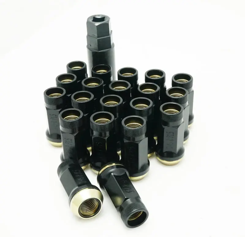 Wheel Mate Muteki SR45R Lug Nut Kit 12x1.5 Black