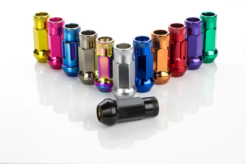 Wheel Mate Muteki SR48 Open End Lug Nuts Green 12x1.50 48mm